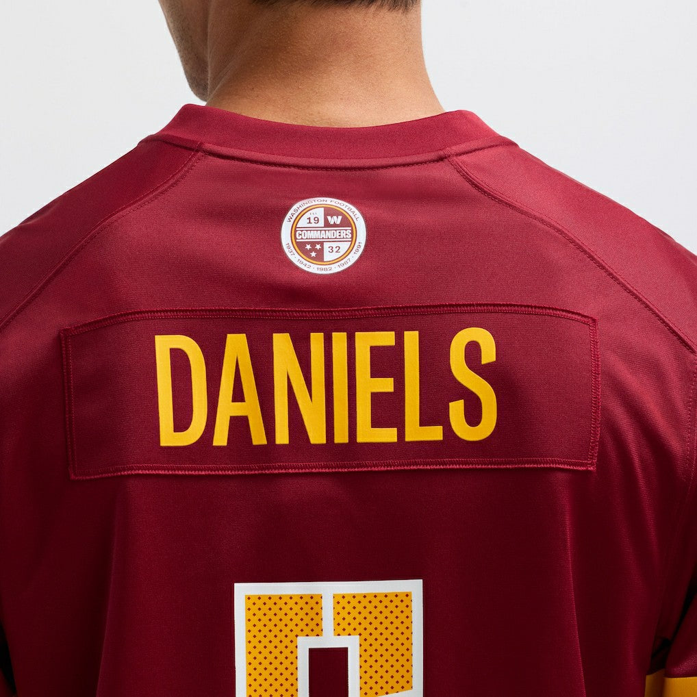 Jayden Daniels Washington Commanders Player Game Jersey - Burgundy | Nike online