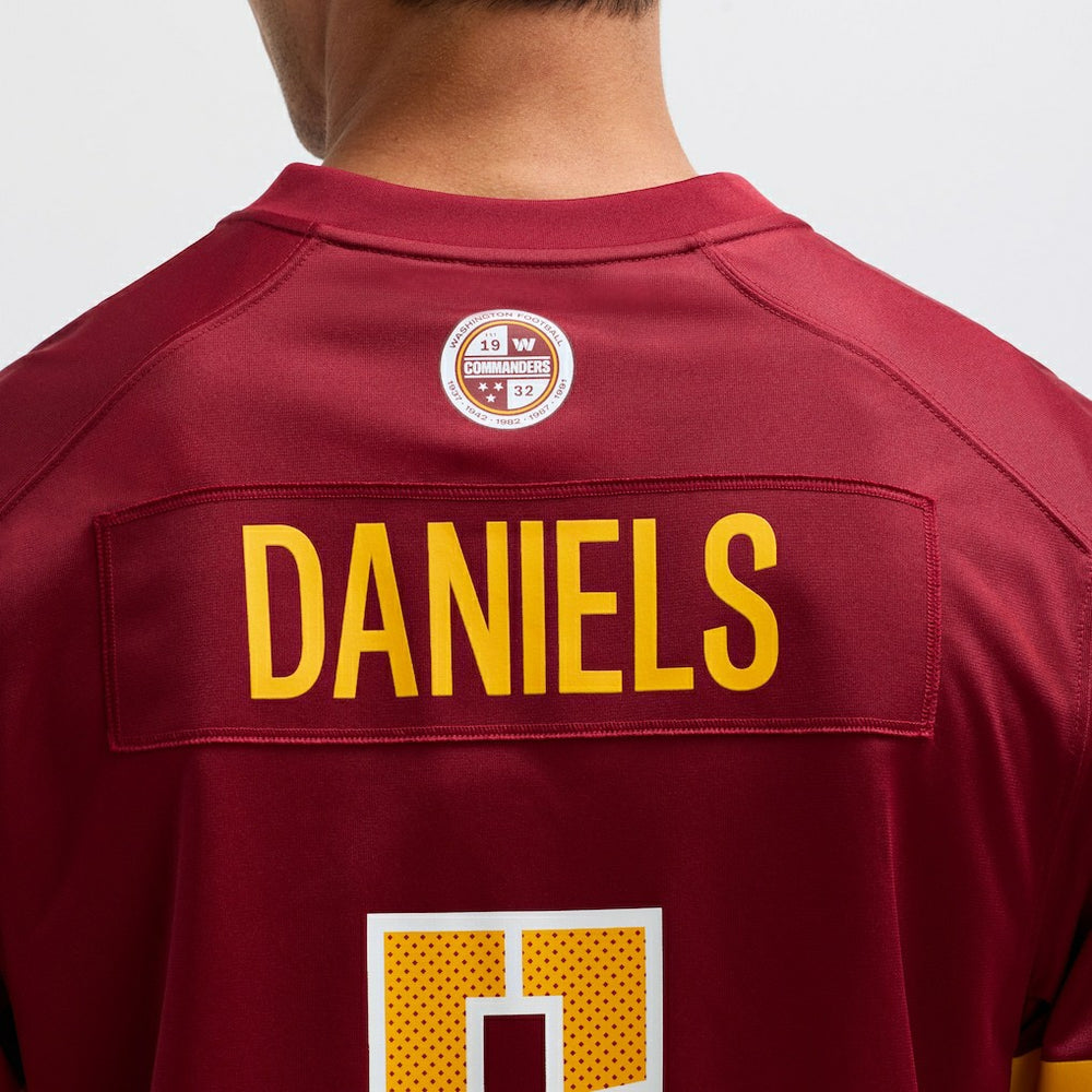 Jayden Daniels Washington Commanders Player Game Jersey - Burgundy | Nike online