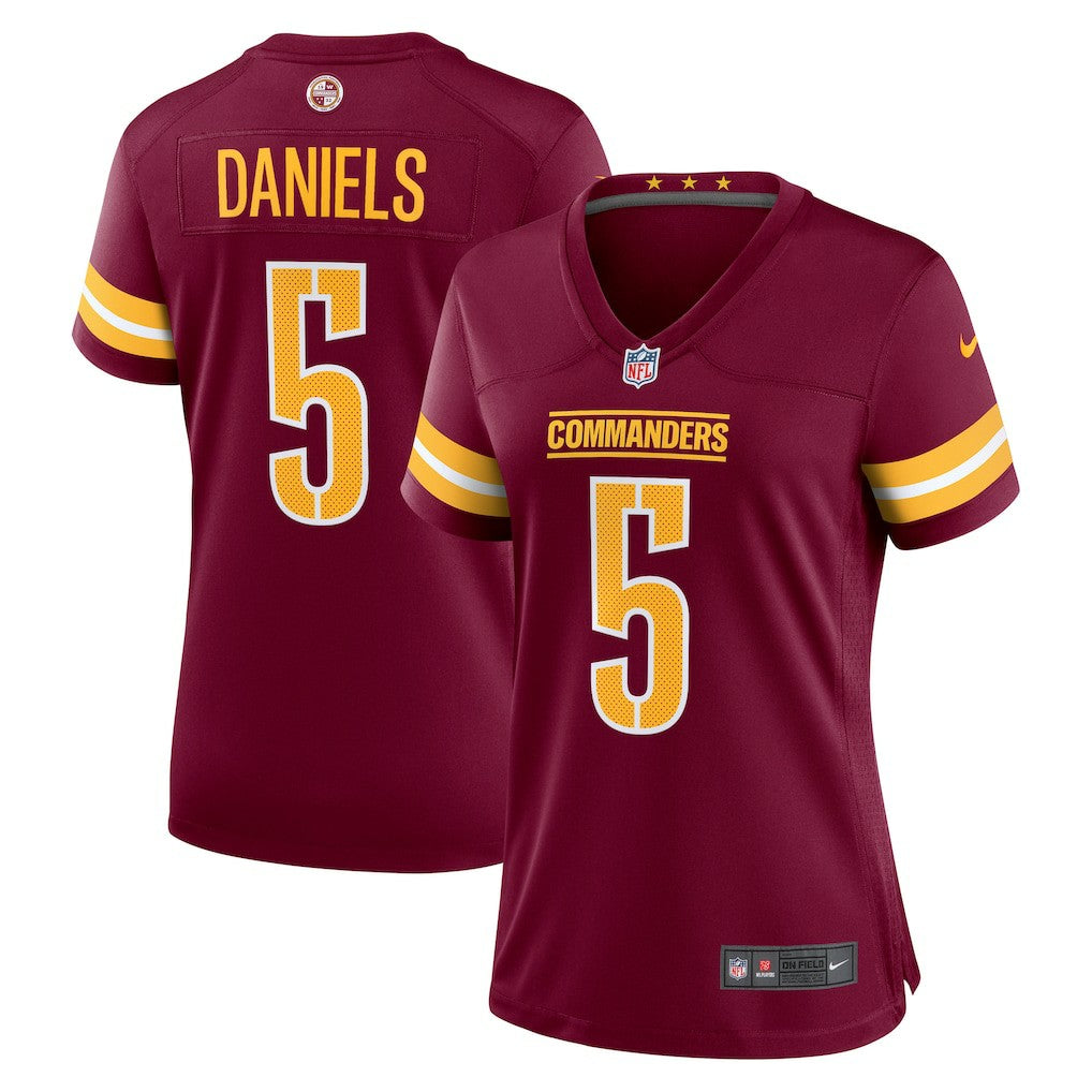 Jayden Daniels Washington Commanders Women's Player Game Jersey - Burgundy | Nike sale