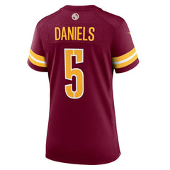 Jayden Daniels Washington Commanders Women's Player Game Jersey - Burgundy | Nike sale