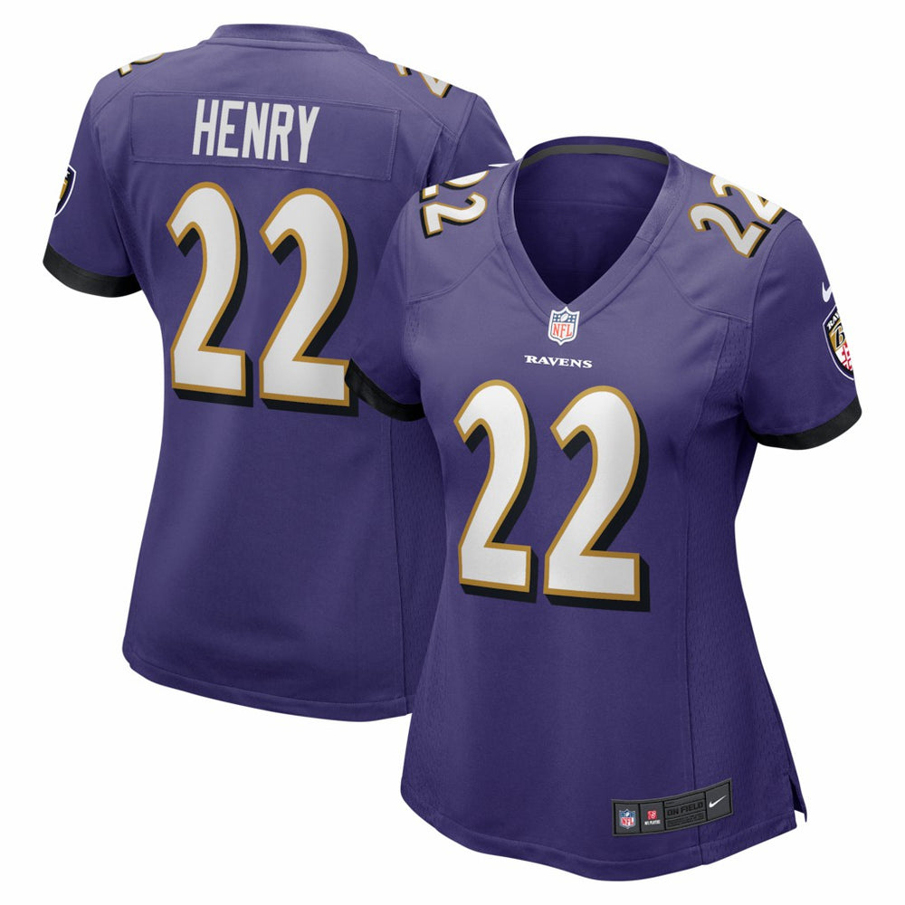 Derrick Henry Baltimore Ravens Women's Game Player Jersey - Purple | Nike for sale
