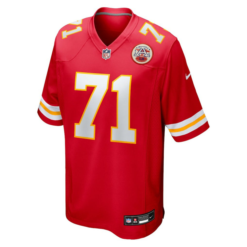 Josh Simmons Kansas City Chiefs 2025 NFL Draft First Round Pick Game Jersey - Red | Nike outlet