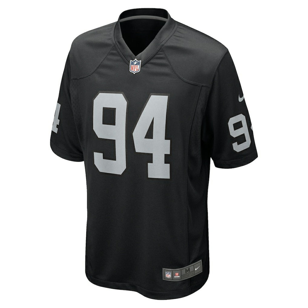 Christian Wilkins Las Vegas Raiders Team Game Jersey - Black | Nike for sale