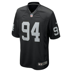 Christian Wilkins Las Vegas Raiders Team Game Jersey - Black | Nike for sale