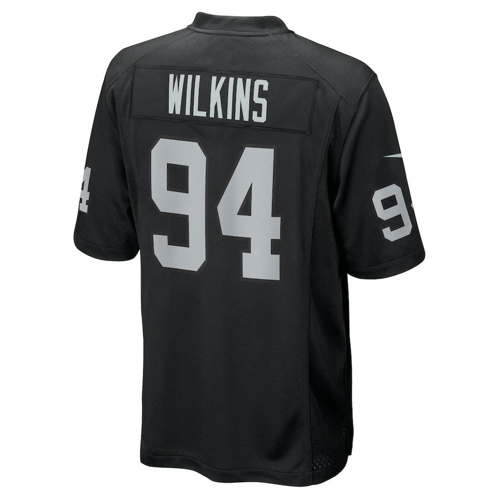 Christian Wilkins Las Vegas Raiders Team Game Jersey - Black | Nike for sale