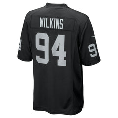 Christian Wilkins Las Vegas Raiders Team Game Jersey - Black | Nike for sale