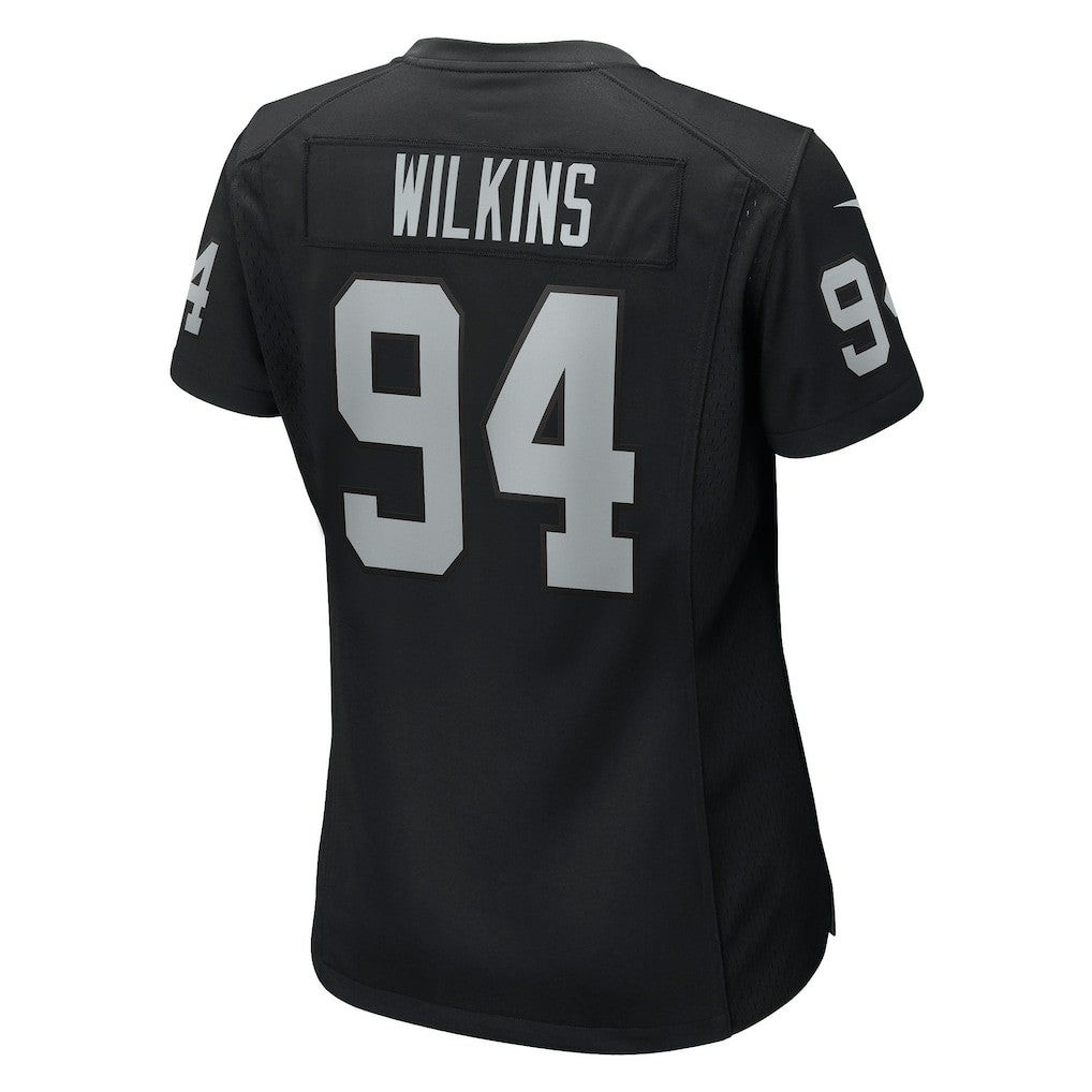 Christian Wilkins Las Vegas Raiders Women's Team Game Jersey - Black | Nike for sale