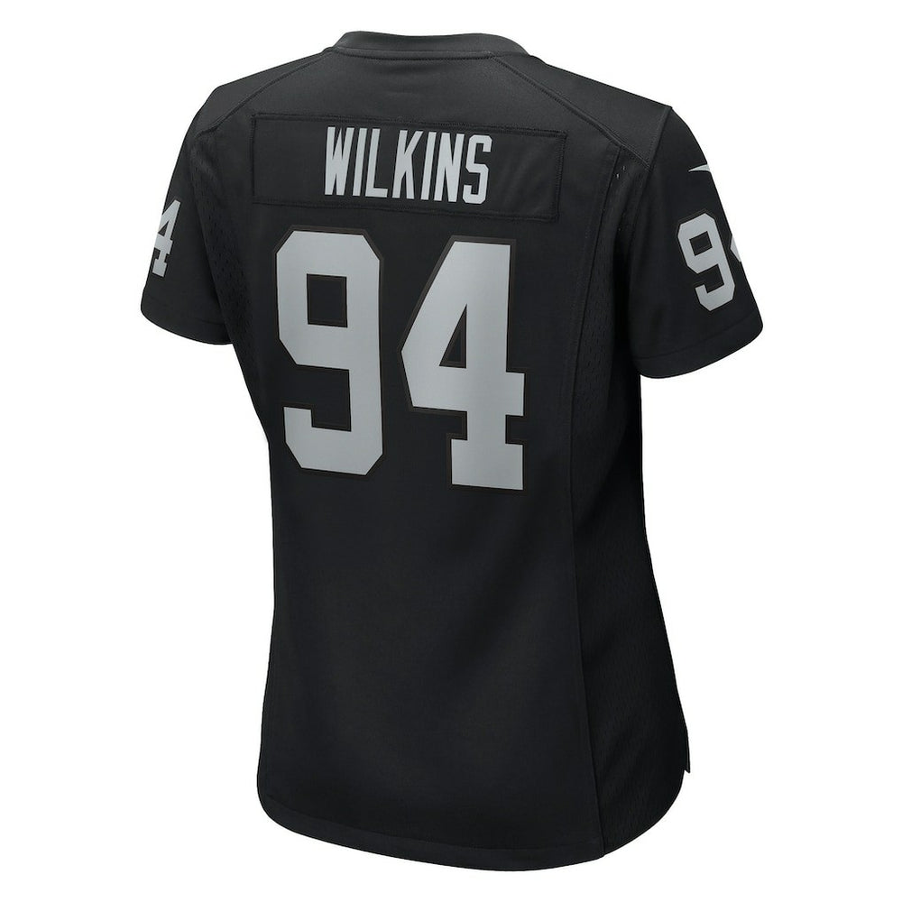 Christian Wilkins Las Vegas Raiders Women's Team Game Jersey - Black | Nike for sale