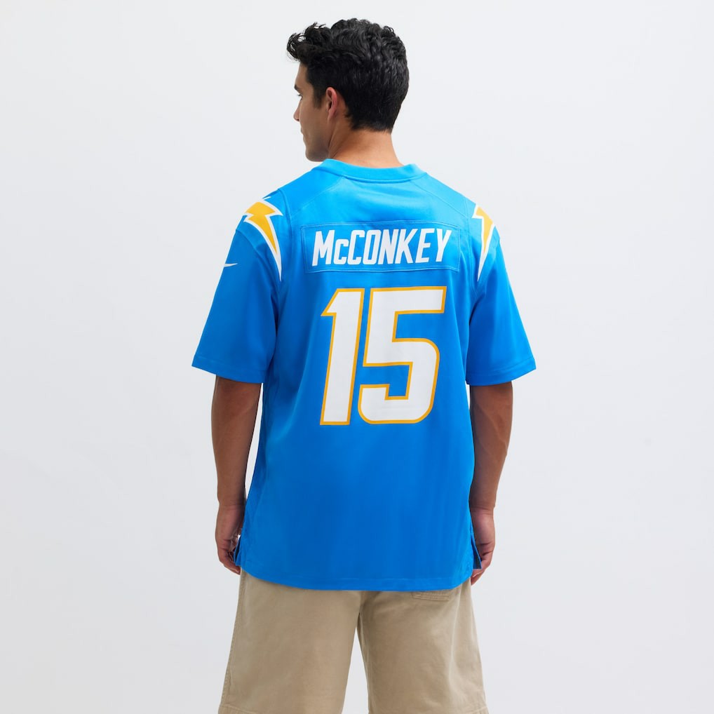 Ladd McConkey Los Angeles Chargers Player Game Jersey - Powder Blue | Nike on sale