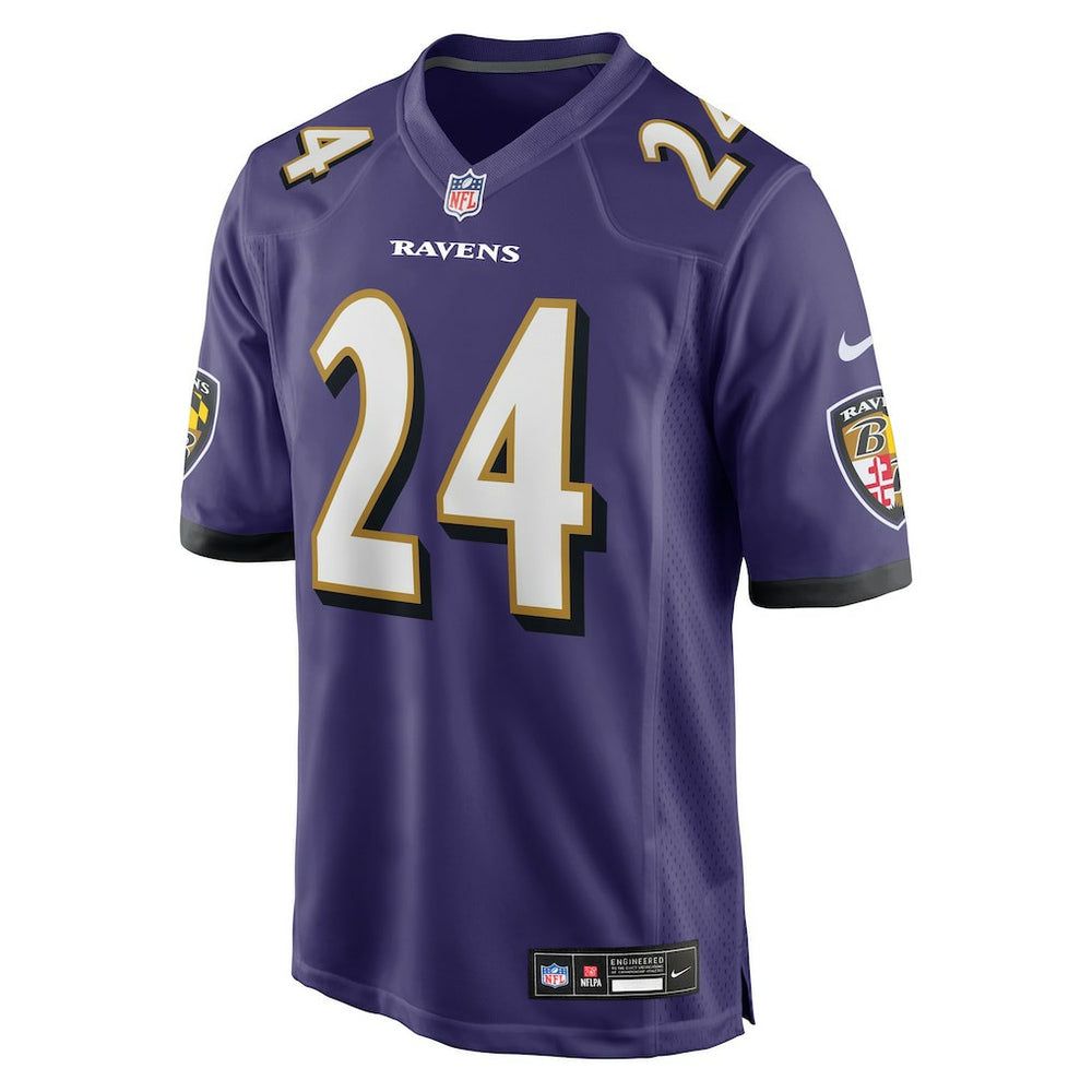 Malaki Starks Baltimore Ravens 2025 NFL Draft First Round Pick Game Jersey - Purple | Nike on sale