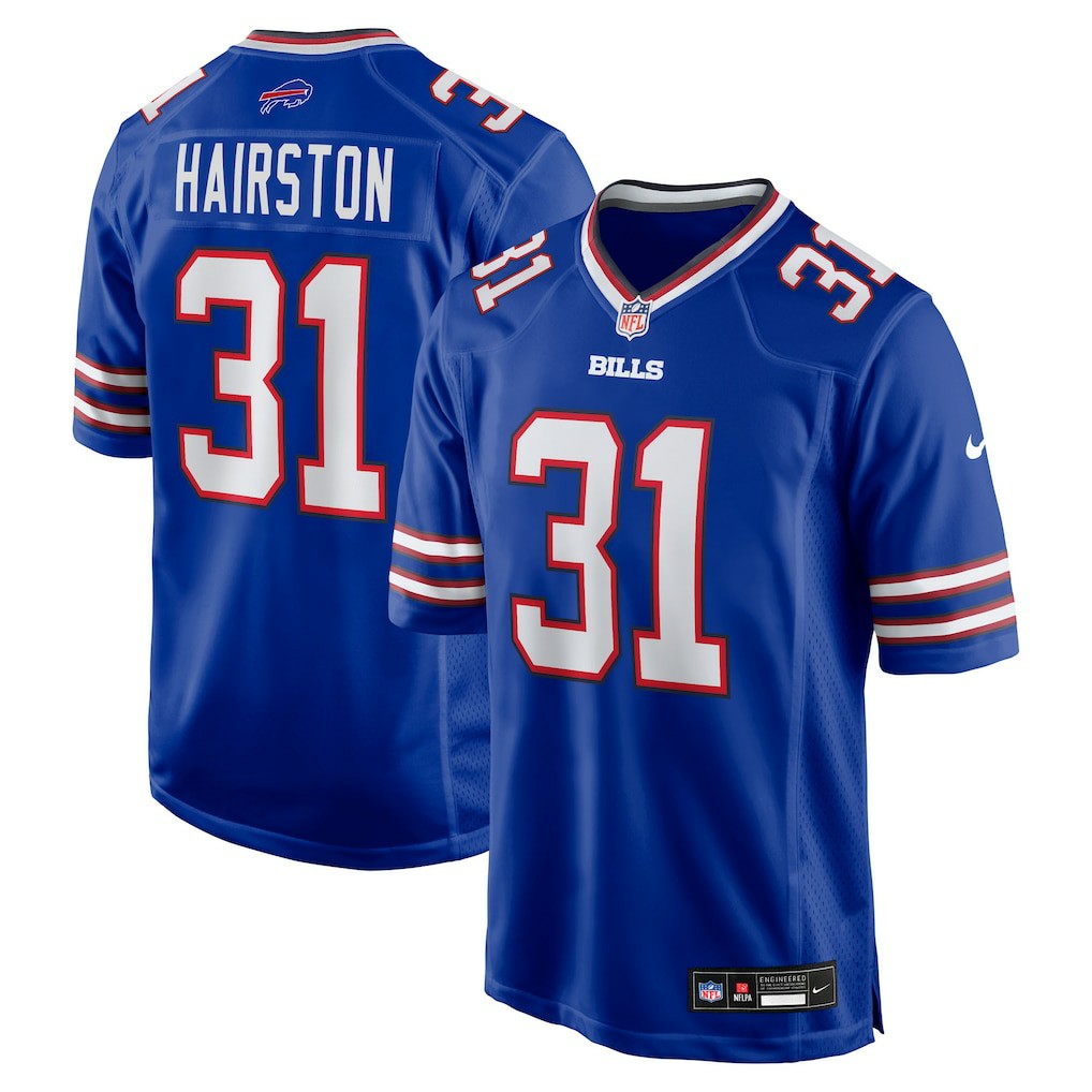 Maxwell Hairston Buffalo Bills 2025 NFL Draft First Round Pick Game Jersey - Royal | Nike sale