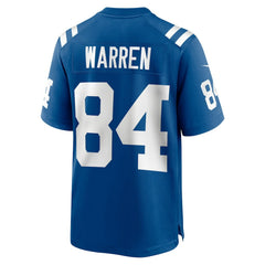 Tyler Warren Indianapolis Colts 2025 NFL Draft First Round Pick Game Jersey - Royal | Nike outlet
