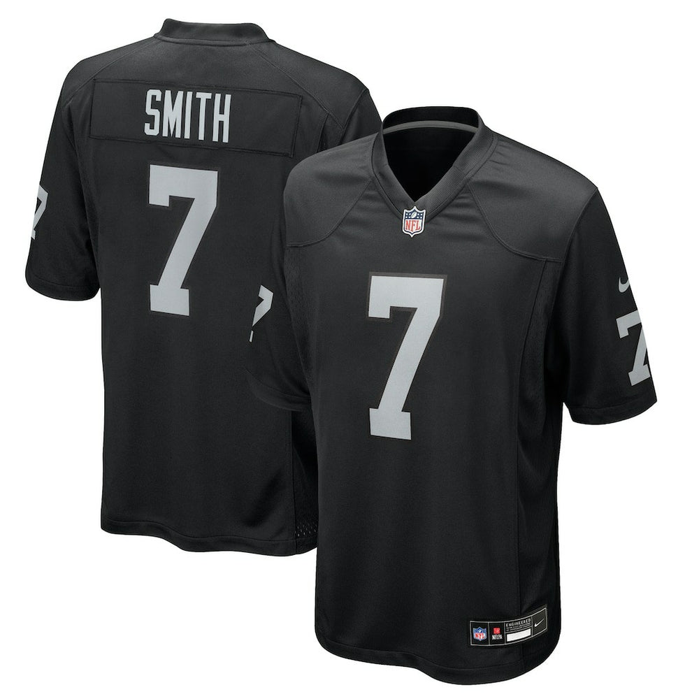 Geno Smith Las Vegas Raiders Game Player Jersey - Black | Nike online
