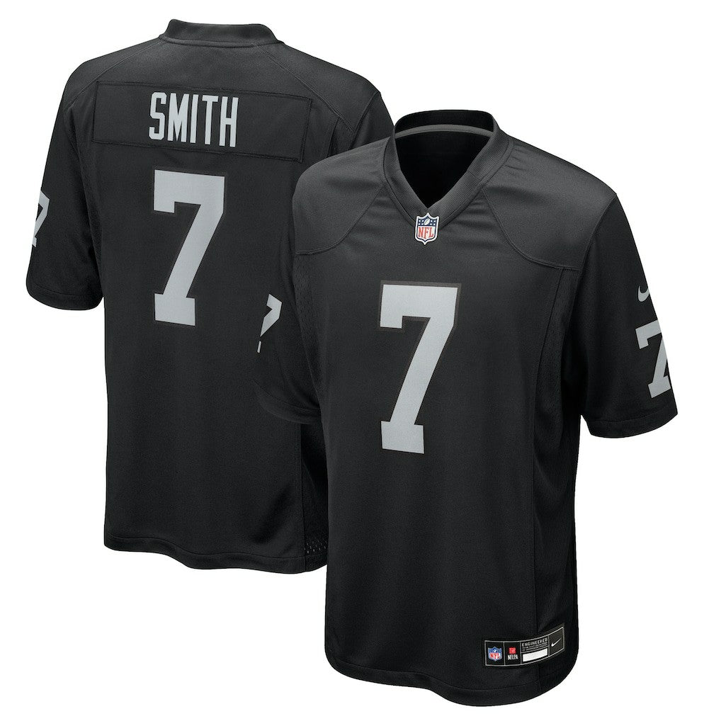 Geno Smith Las Vegas Raiders Game Player Jersey - Black | Nike online