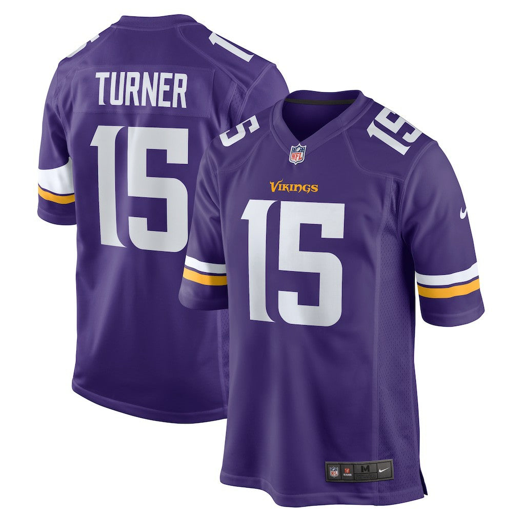Dallas Turner Minnesota Vikings Player Game Jersey - Purple | Nike for sale