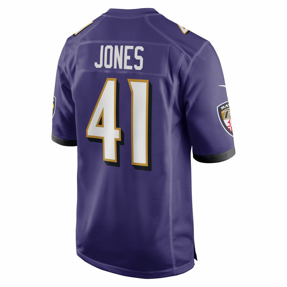 Dre'Mont Jones Baltimore Ravens Team Game Jersey - Purple | Nike cheap