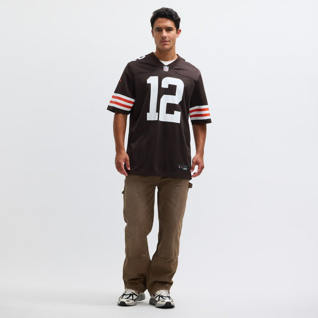 Shedeur Sanders Cleveland Browns 2025 NFL Draft Game Jersey - Brown | Nike cheap