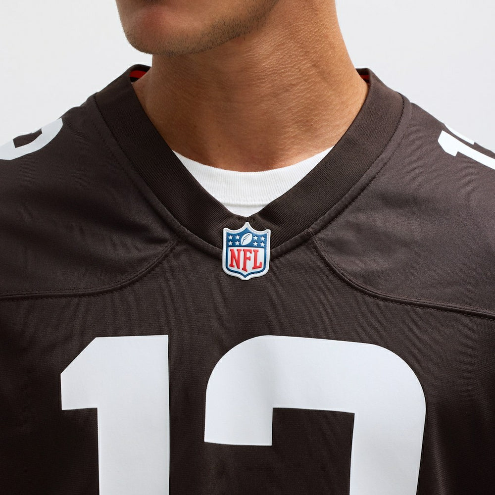 Shedeur Sanders Cleveland Browns 2025 NFL Draft Game Jersey - Brown | Nike cheap