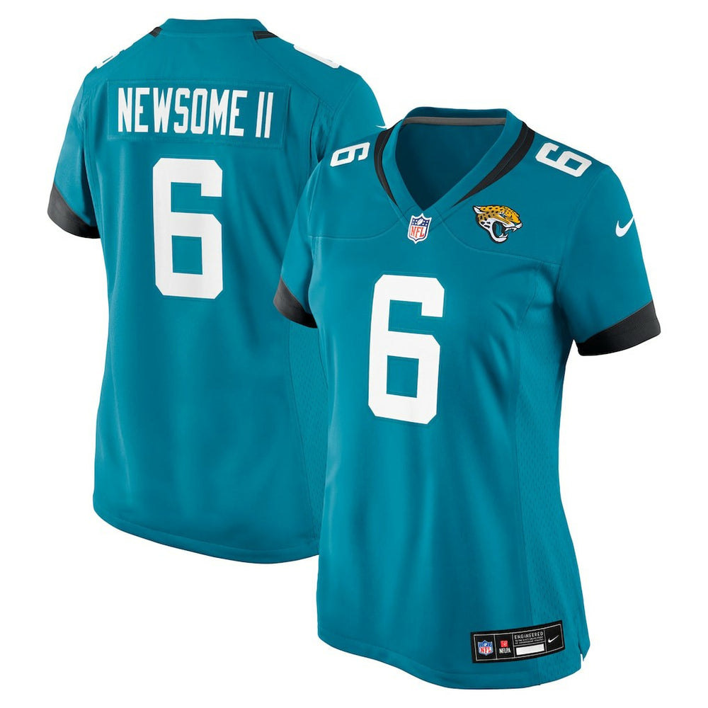 Greg Newsome II Jacksonville Jaguars Women's Team Game Jersey - Teal | Nike for sale