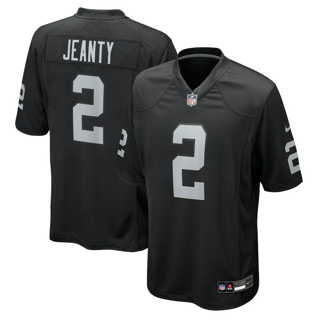 Ashton Jeanty Las Vegas Raiders 2025 NFL Draft First Round Pick Game Jersey - Black | Nike sale