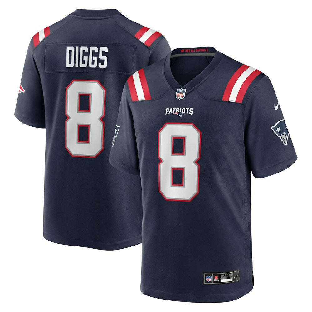 Stefon Diggs New England Patriots Game Jersey - Navy | Nike for sale