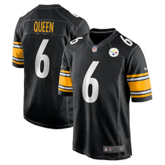 Patrick Queen Pittsburgh Steelers Game Player Jersey - Black | Nike outlet