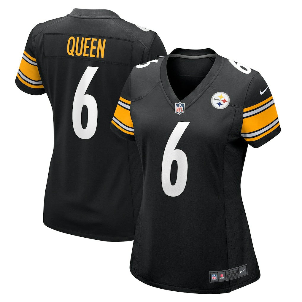 Patrick Queen Pittsburgh Steelers Women's Game Player Jersey - Black | Nike for sale