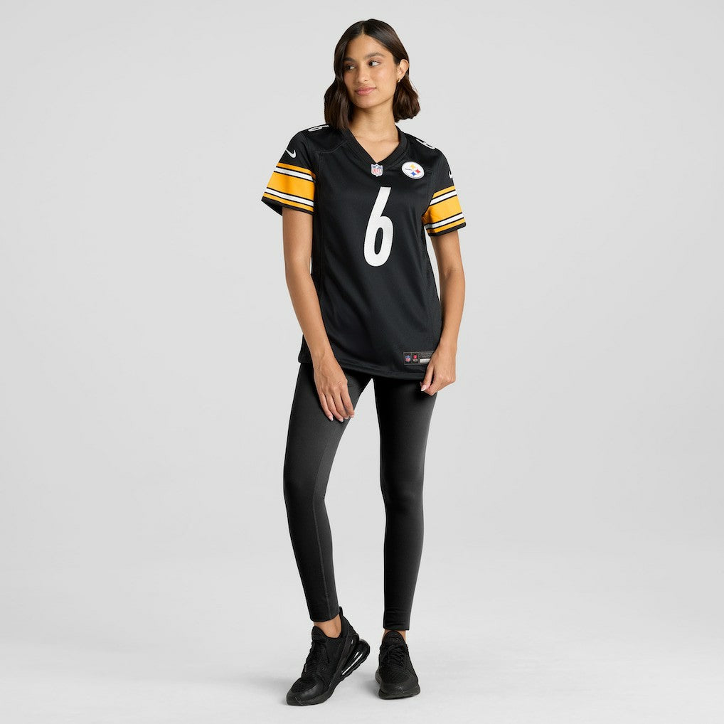 Patrick Queen Pittsburgh Steelers Women's Game Player Jersey - Black | Nike for sale