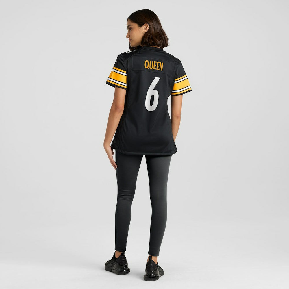 Patrick Queen Pittsburgh Steelers Women's Game Player Jersey - Black | Nike for sale