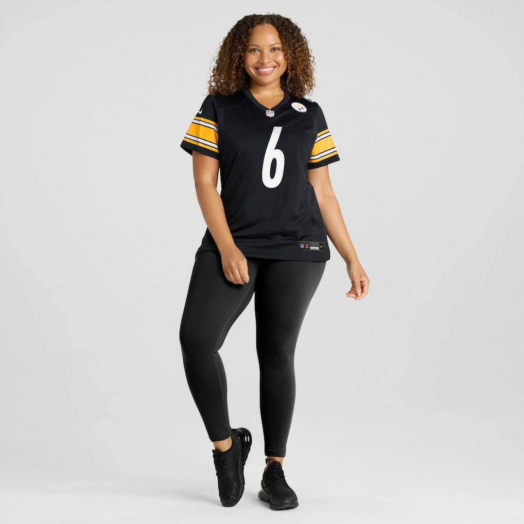 Patrick Queen Pittsburgh Steelers Women's Game Player Jersey - Black | Nike for sale