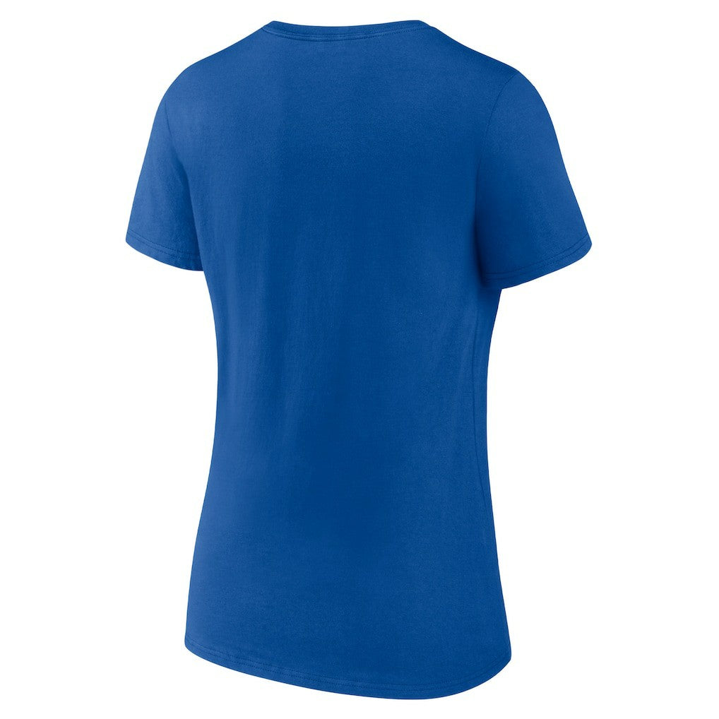 Indianapolis Colts Women's Defensive Stand V-Neck T-Shirt - Royal on sale