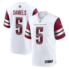 Jayden Daniels Washington Commanders Player Game Jersey - White | Nike outlet