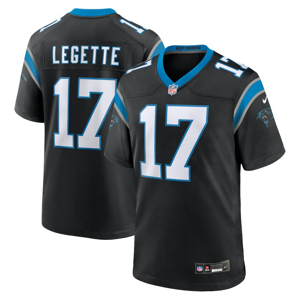 Xavier Legette Carolina Panthers 2024 NFL First Round Pick Game Player Jersey - Black | Nike on sale