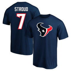 C.J. Stroud Houston Texans Big & Tall Player Name & Number T-Shirt - Navy online