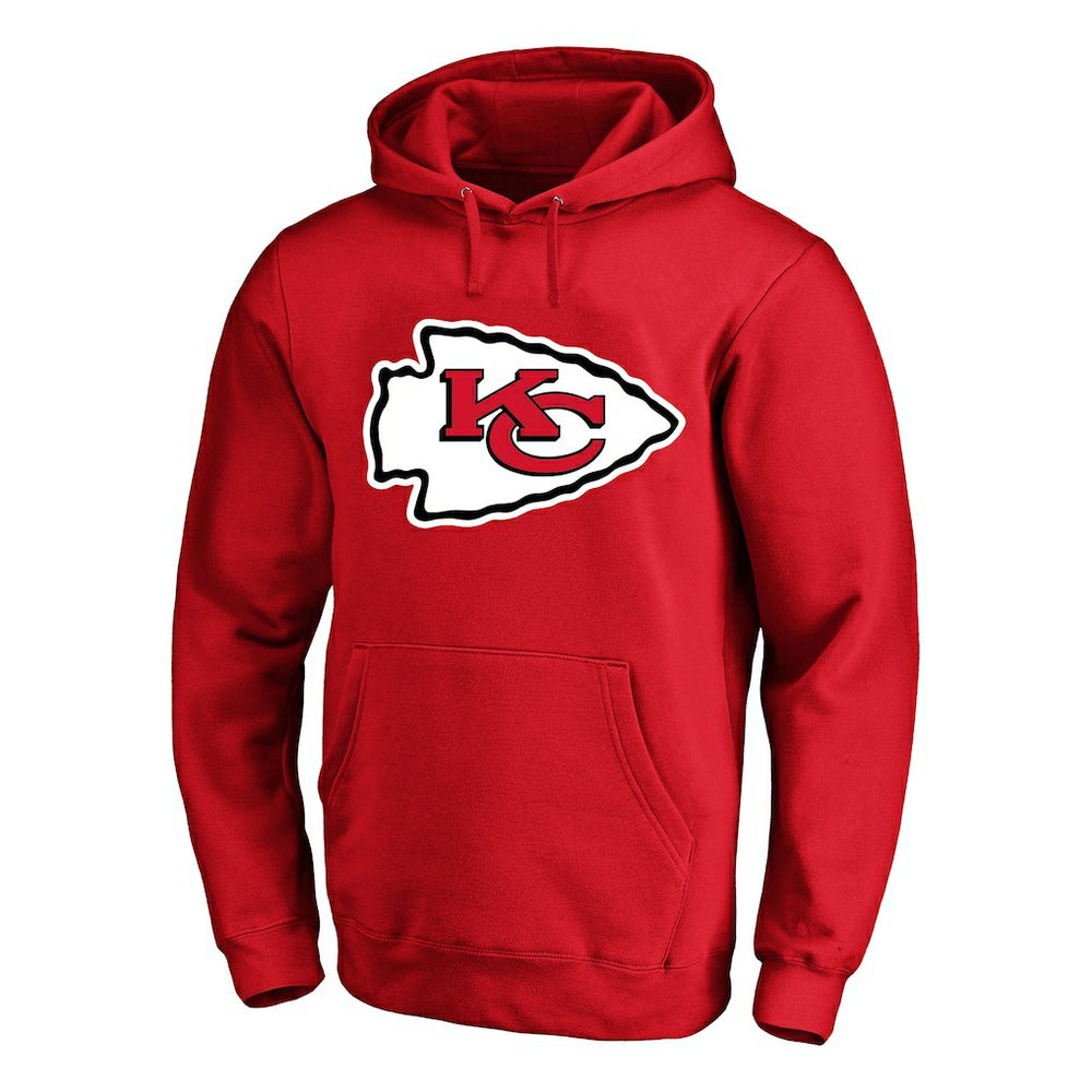 Travis Kelce Kansas City Chiefs Big & Tall Name & Number Fleece Pullover Hoodie - Red on sale