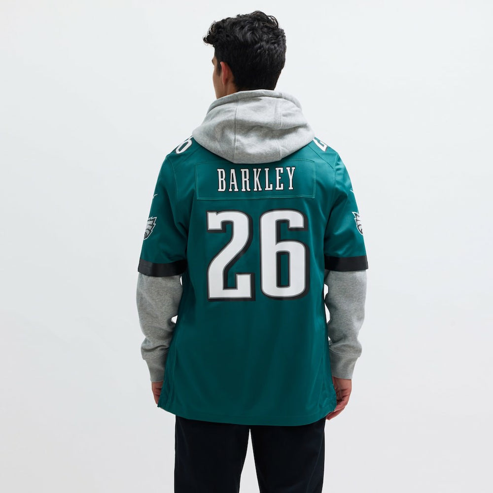 Saquon Barkley Philadelphia Eagles Game Player Jersey - Midnight Green | Nike online