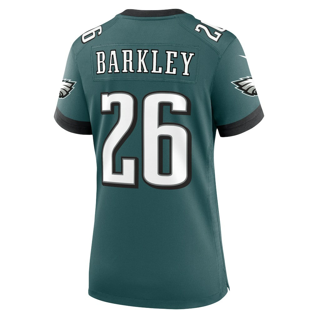 Saquon Barkley Philadelphia Eagles Women's Game Player Jersey - Midnight Green | Nike for sale