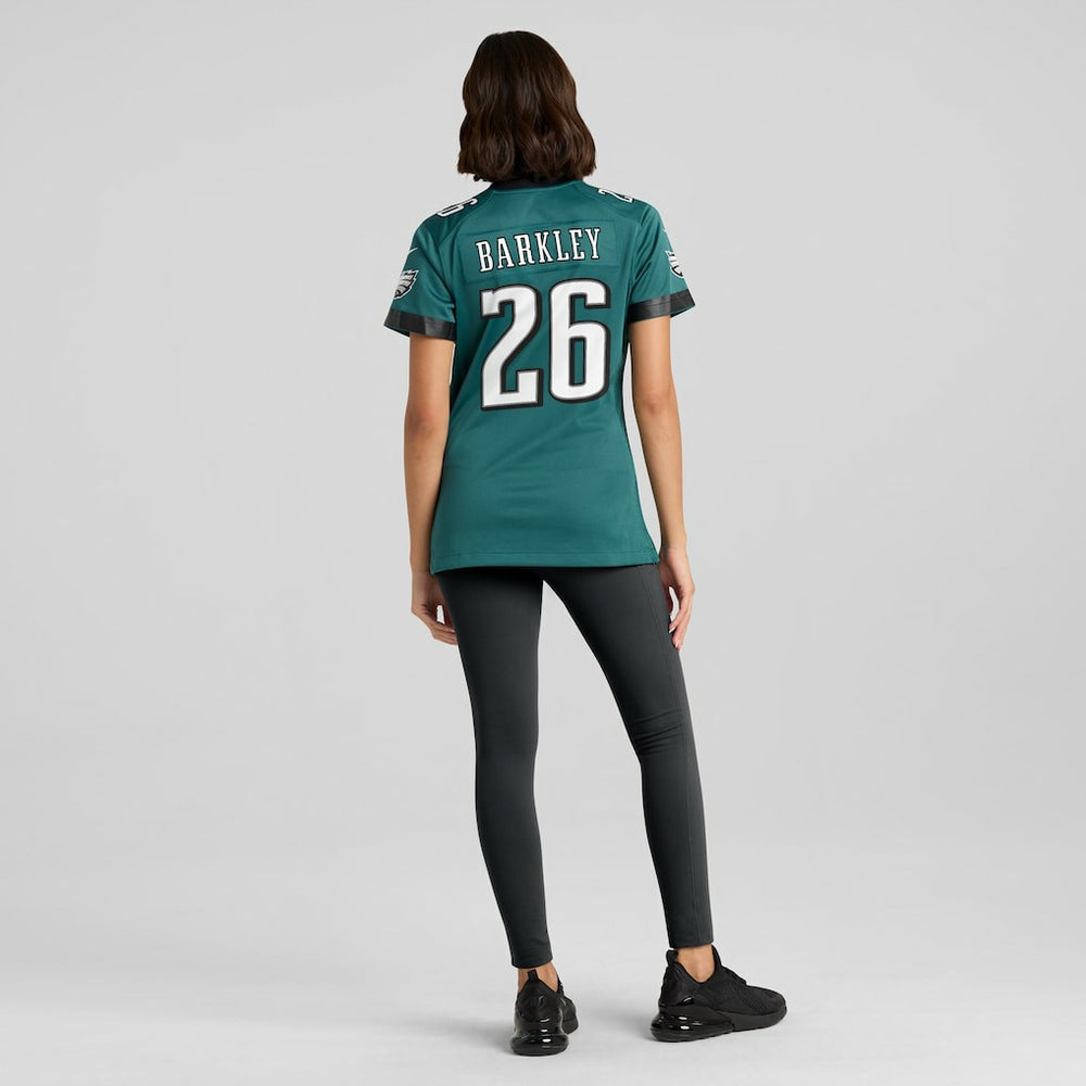 Saquon Barkley Philadelphia Eagles Women's Game Player Jersey - Midnight Green | Nike for sale