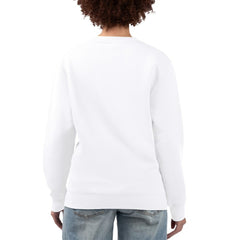 Toronto Blue Jays G-III 4Her by Carl Banks Women's Team Logo Fleece Pullover Sweatshirt - White