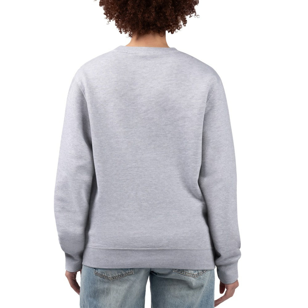 Washington Nationals G-III 4Her by Carl Banks Women's Team Logo Fleece Pullover Sweatshirt - Heather Gray
