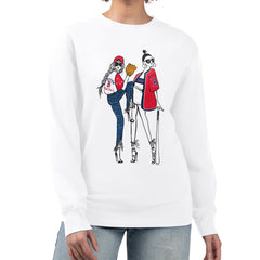 Boston Red Sox G-III 4Her by Carl Banks Women's Baseball Girls Fleece Pullover Sweatshirt - White