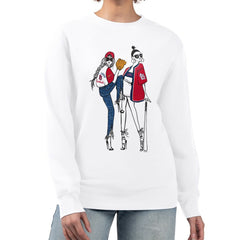 St. Louis Cardinals G-III 4Her by Carl Banks Women's Baseball Girls Fleece Pullover Sweatshirt - White