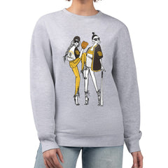 San Diego Padres G-III 4Her by Carl Banks Women's Baseball Girls Fleece Pullover Sweatshirt - Heather Gray