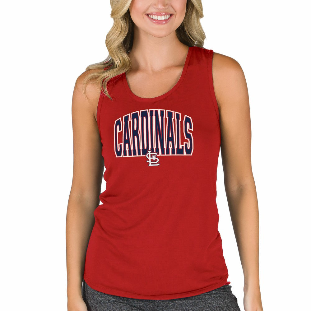 St. Louis Cardinals Concepts Sport Women's Marathon Racerback Tank Top - Red