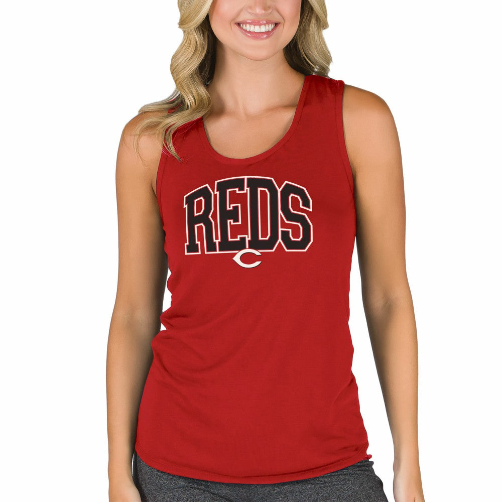 Cincinnati Reds Concepts Sport Women's Marathon Racerback Tank Top - Red