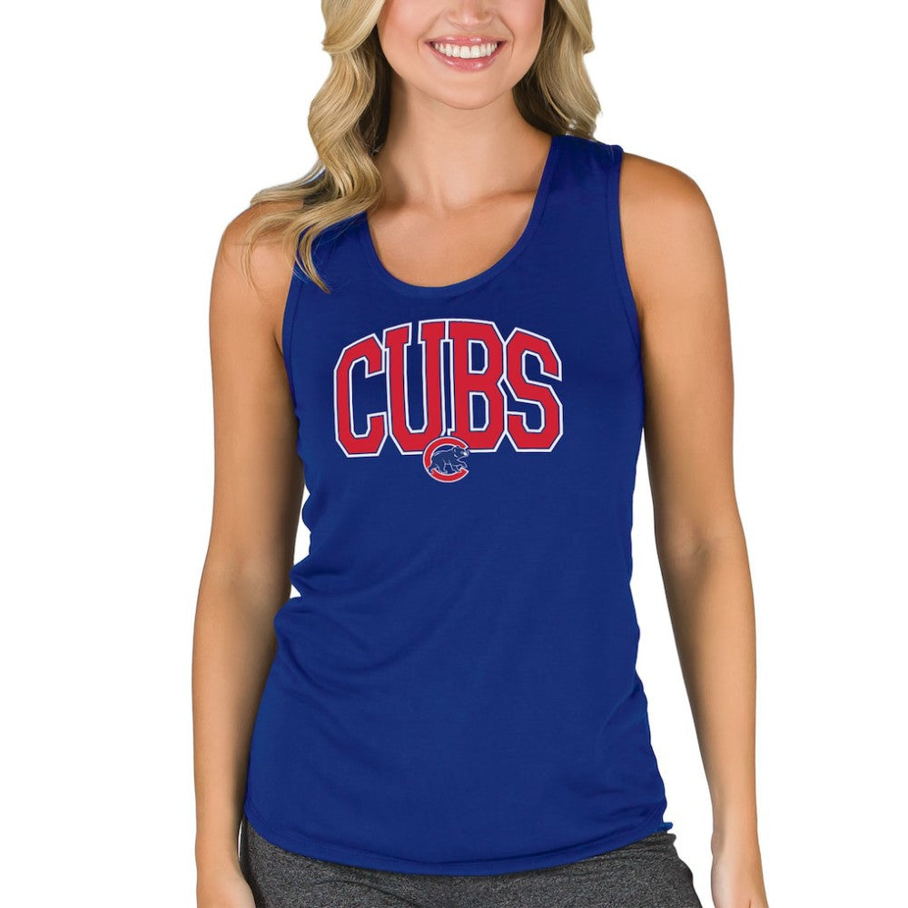 Chicago Cubs Concepts Sport Women's Marathon Racerback Tank Top - Royal