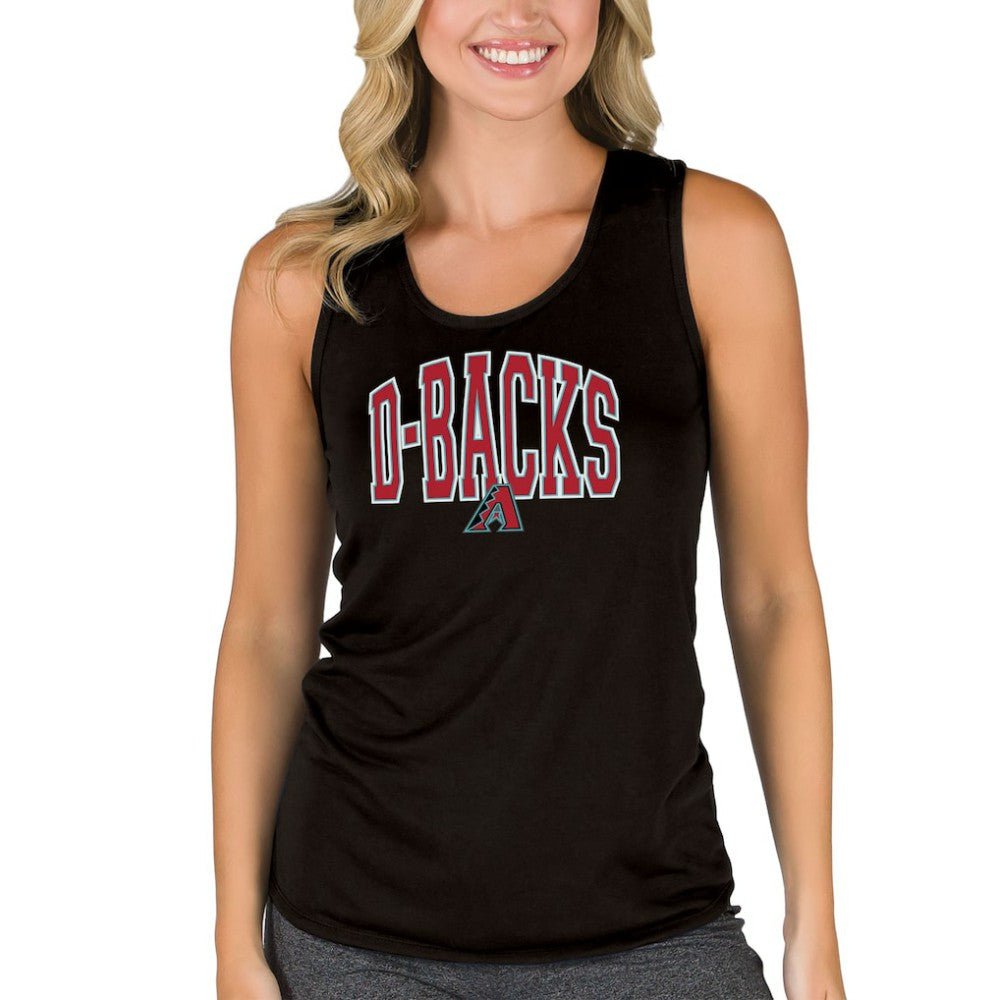 Arizona Diamondbacks Concepts Sport Women's Marathon Racerback Tank Top - Black