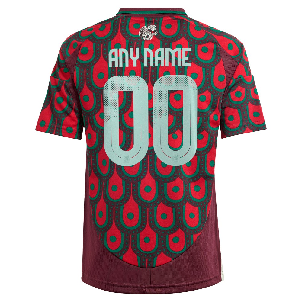 Mexico National Team Youth 2024 Home Replica Custom Jersey - Green | Adidas shop