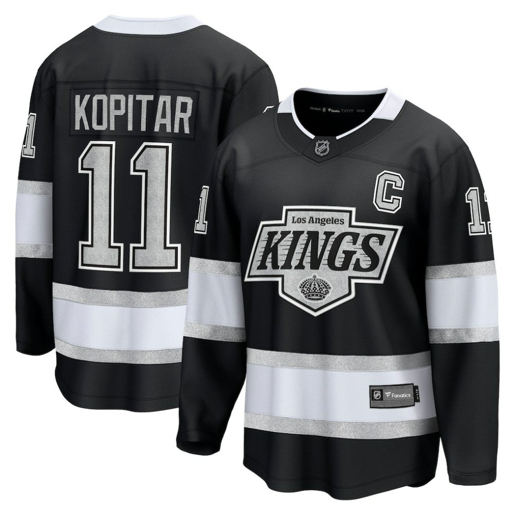 Anze Kopitar Los Angeles Kings Fanatics Home Premier Breakaway Player Jersey Black