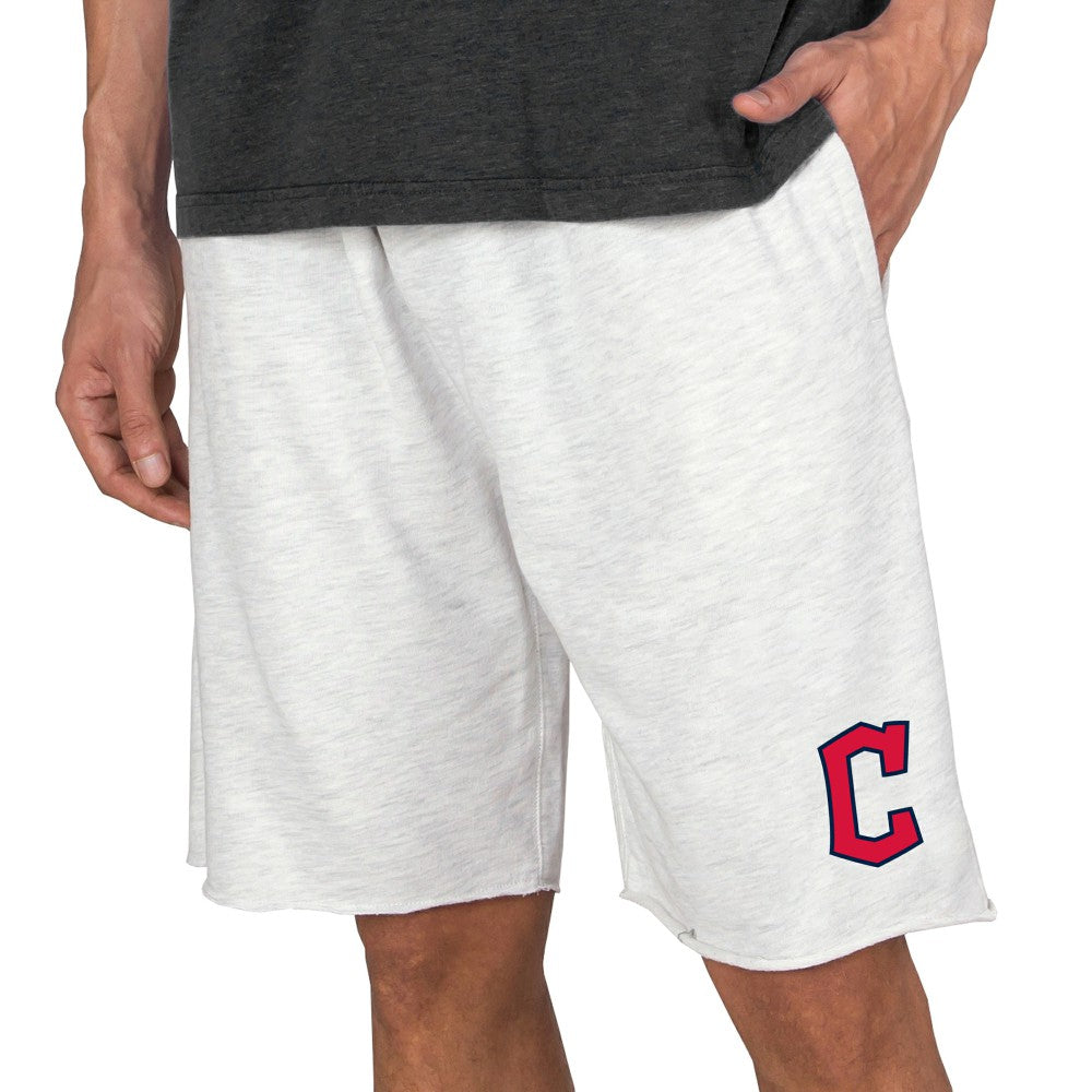 Cleveland Guardians Concepts Sport Mainstream Terry Tri-Blend Shorts - Oatmeal